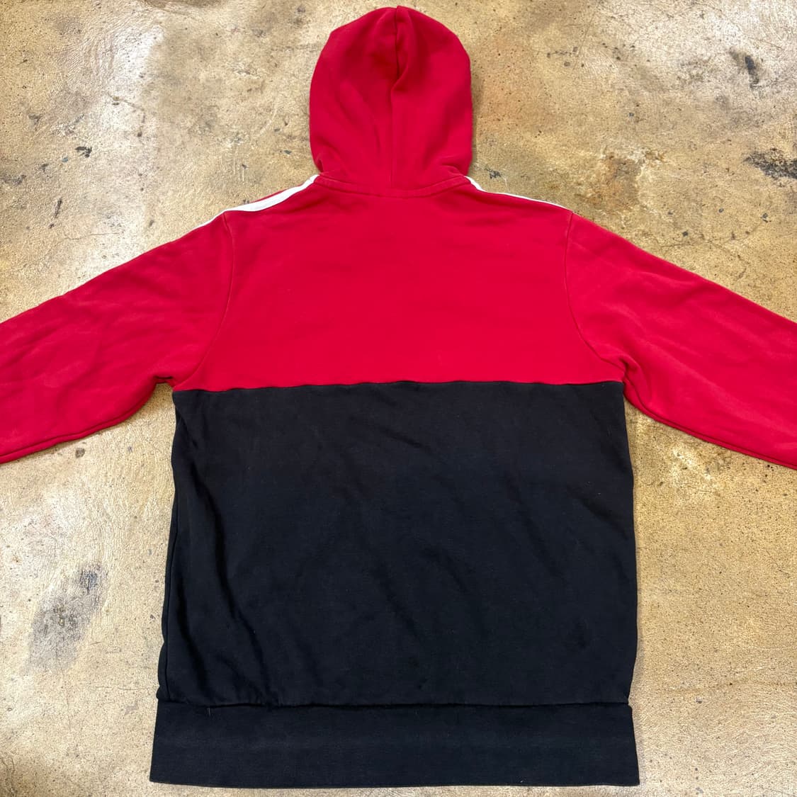[정품/105] 아디다스 맨유 후드집업 레드 블랙 b19 상품이미지4