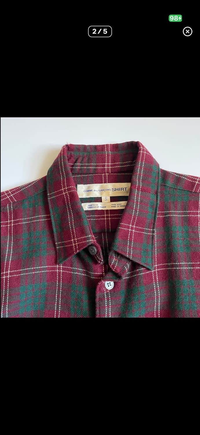 꼼데가르송 셔츠 상품이미지2