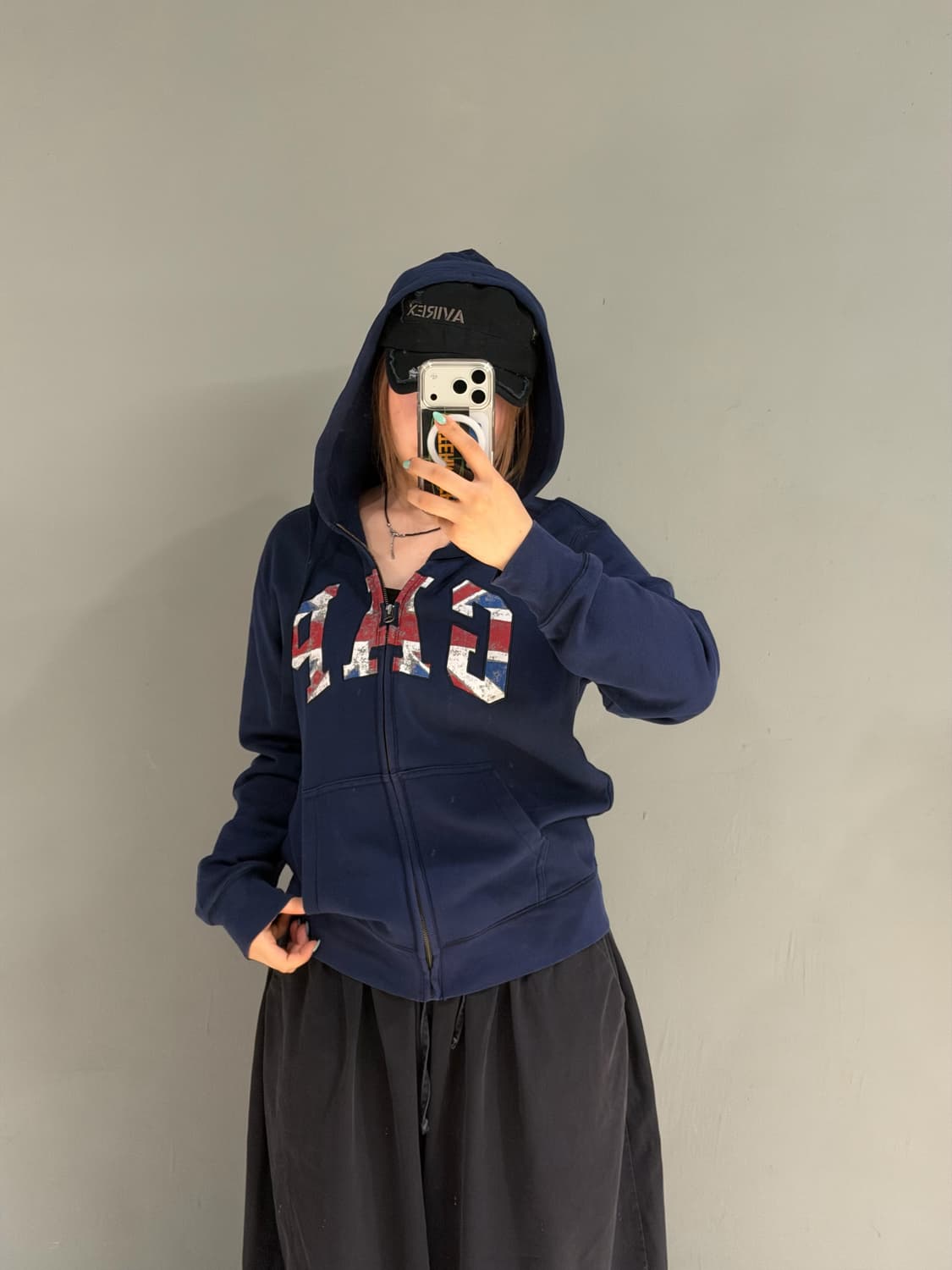 Gap union jack logo hood zip-up 상품이미지5