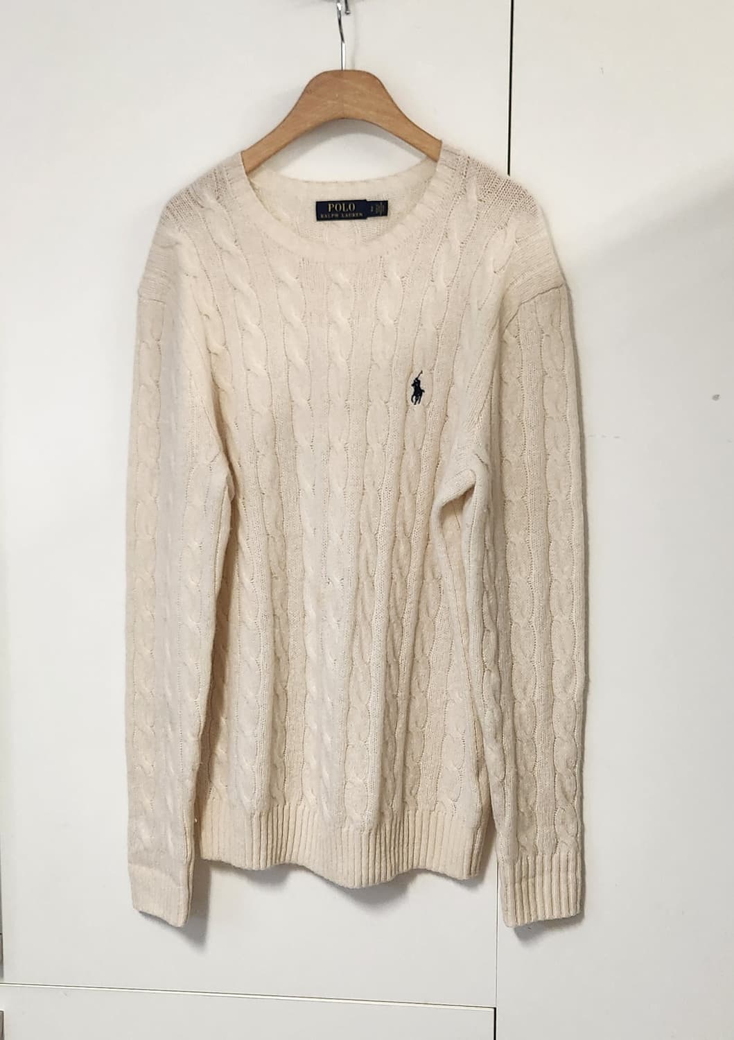 폴로랄프로렌 캐시미어 케이블 니트 S  (95추천해요) 상품이미지1