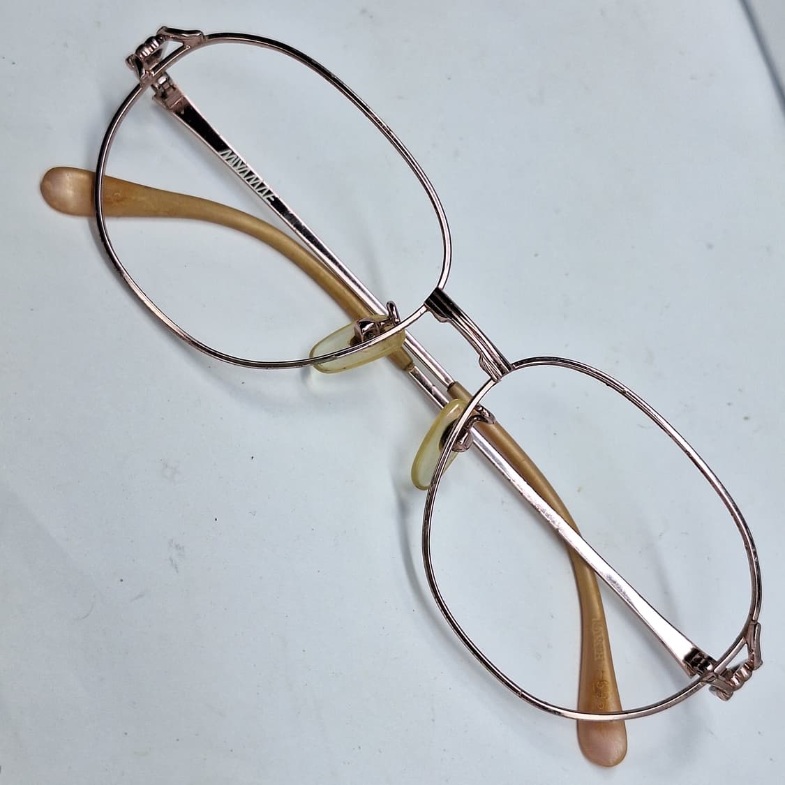 일본 사바에 하우스 브랜드/MIYAMAE 미야마에 로즈골드 여성용 안경테 상품이미지1