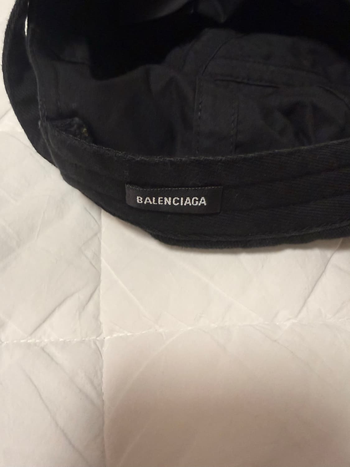 발렌시아가 다이애그널 로고 캡 L 상품이미지4