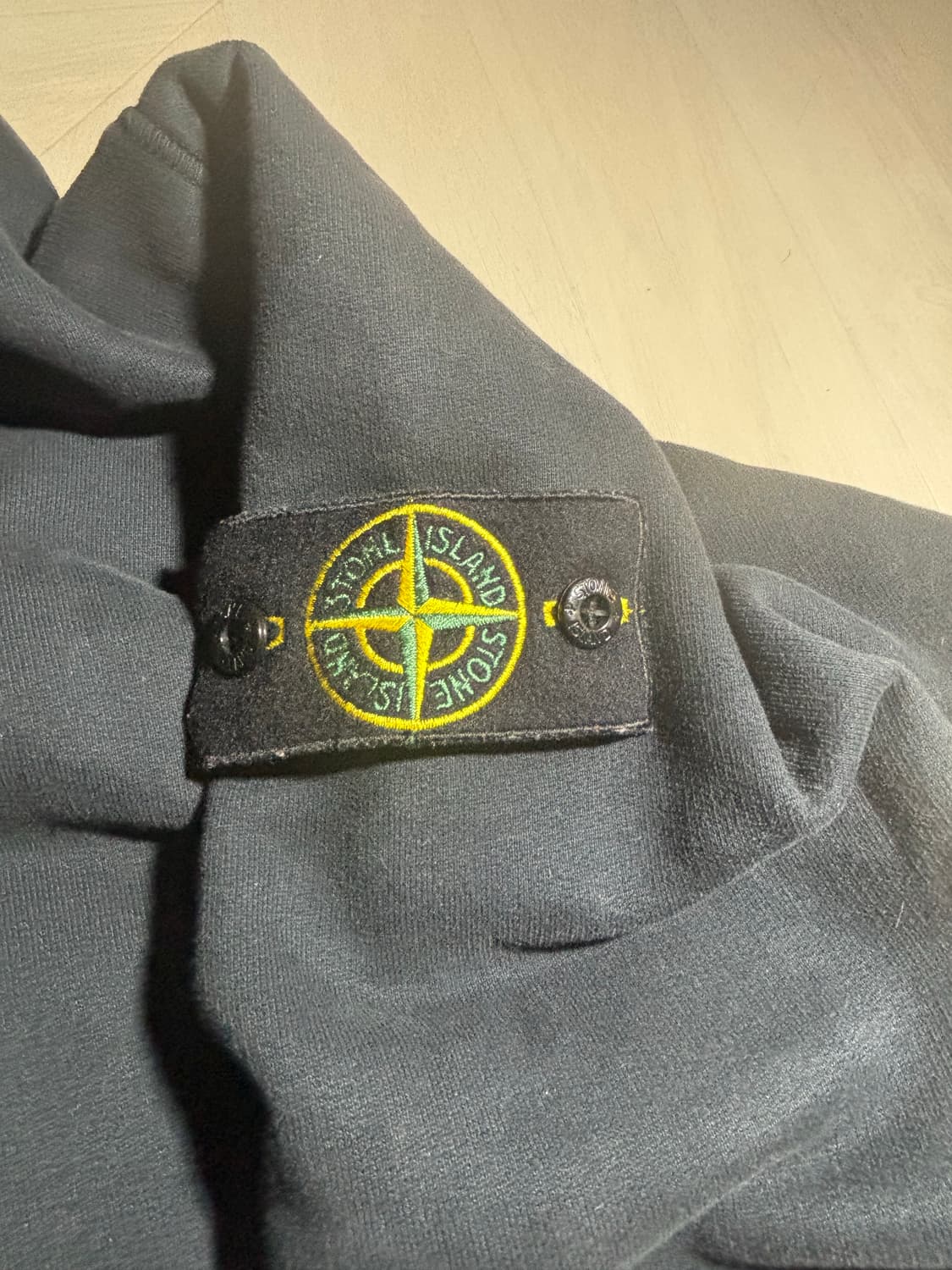 스톤아일랜드 후드집업(블랙) XL 상품이미지2