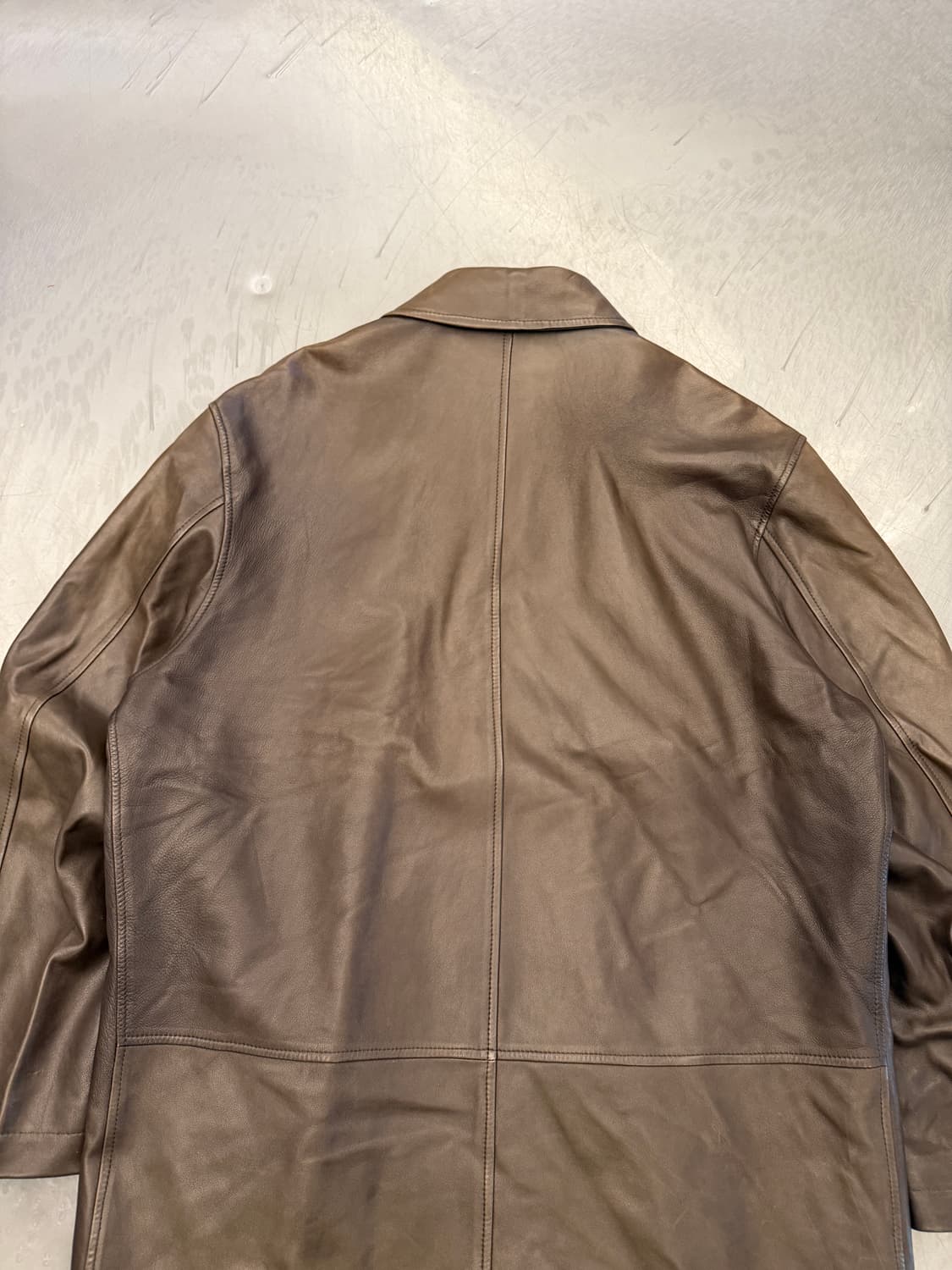ERMENEGILDO ZEGNA LEATHER 에르메네질도제냐 가죽자켓 상품이미지6