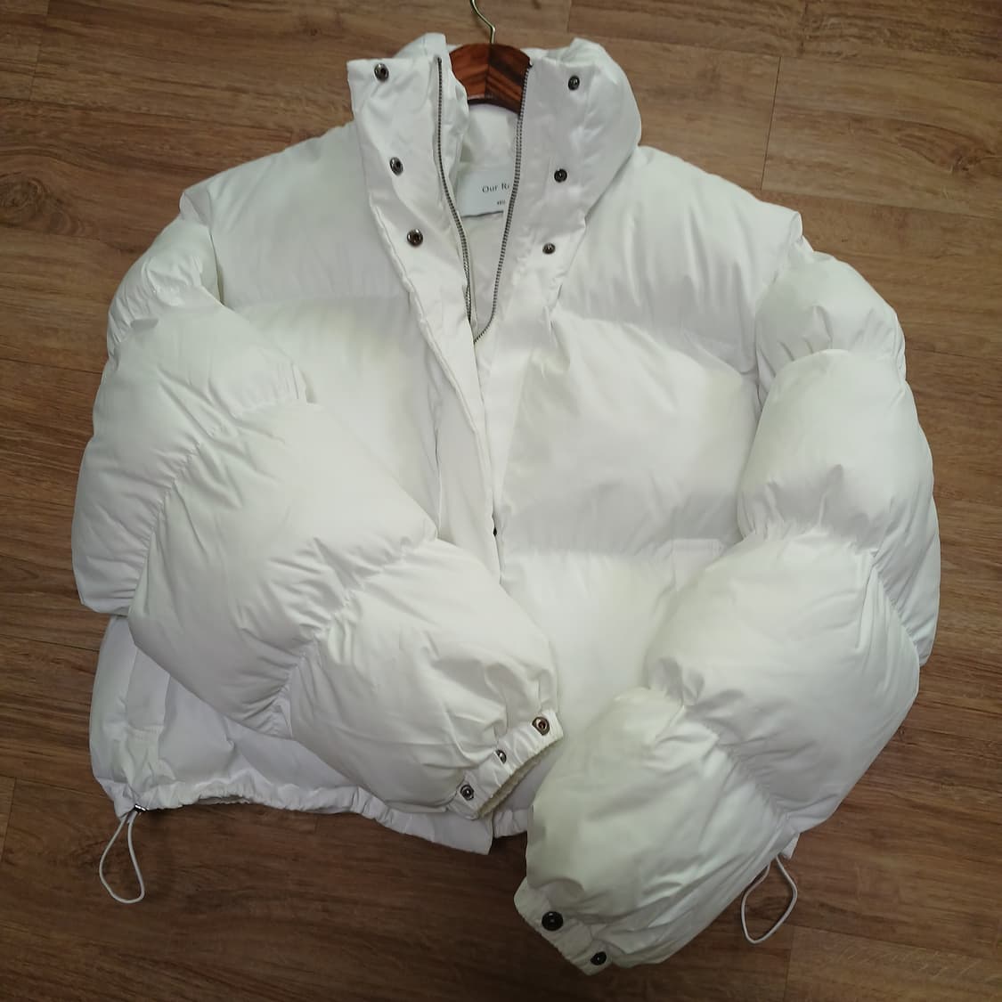 our room 아워룸 크롭 남녀공용 숏패딩 자켓 겨울 상품이미지1