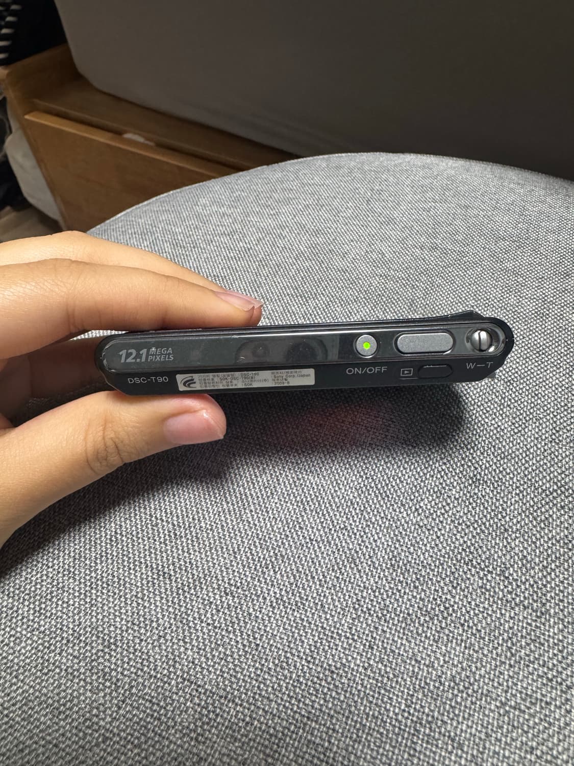 소니 사이버샷 DSC-T90 디지털 카메라 블랙 상품이미지6