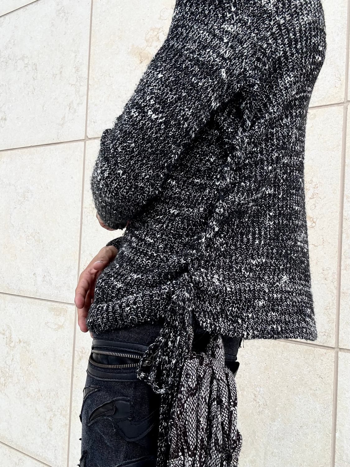 “American eagle ”shirring Detail Knit Sl 상품이미지6
