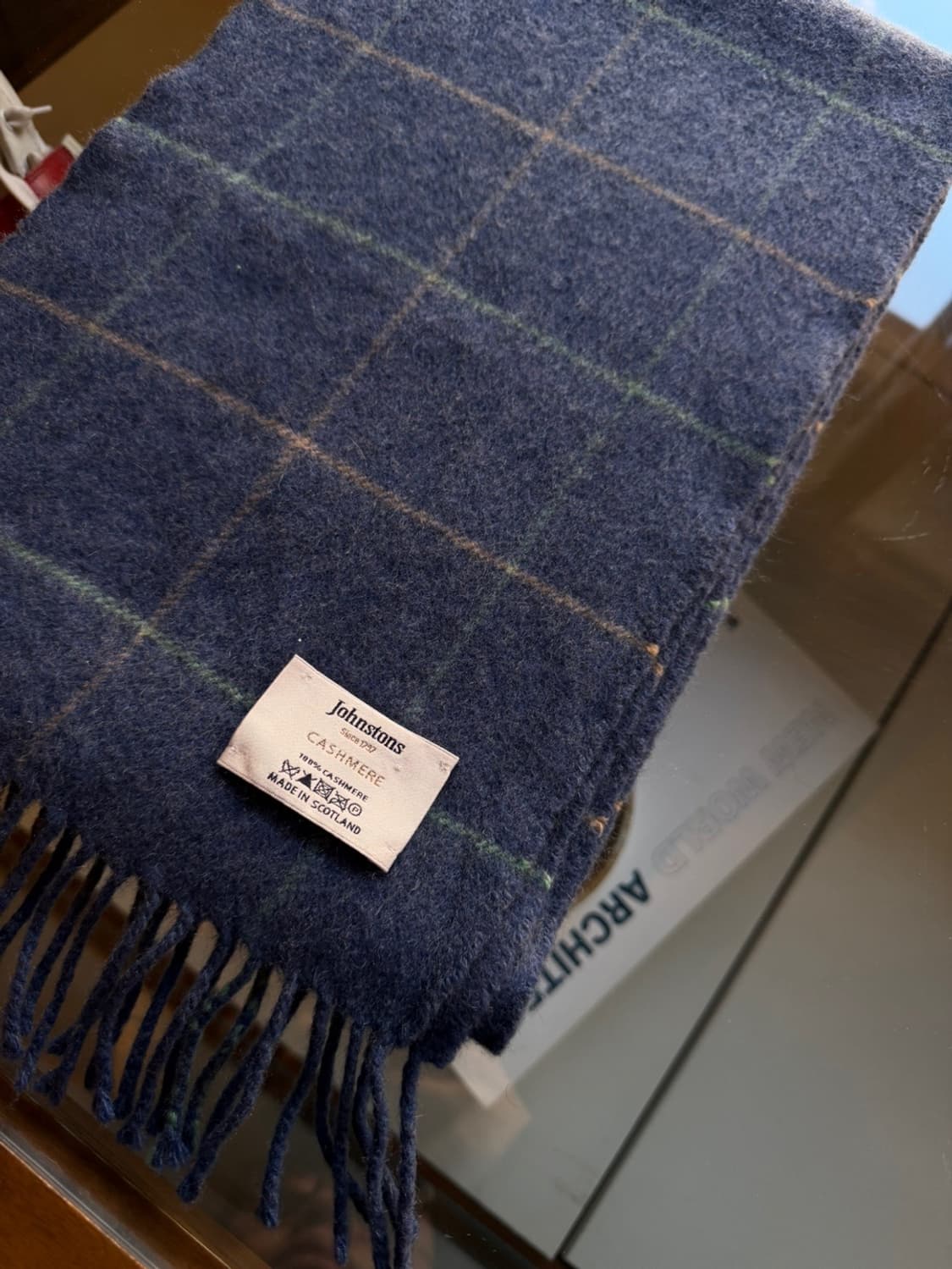존스톤즈 캐시미어 머플러 상품이미지10
