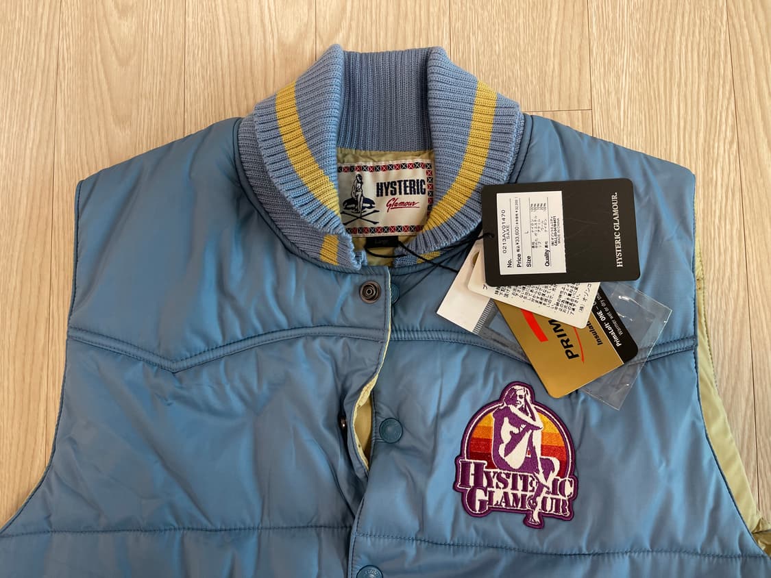 히스테릭글래머 프리마로프트 베스트 HYSTERIC GLAMOUR 상품이미지2