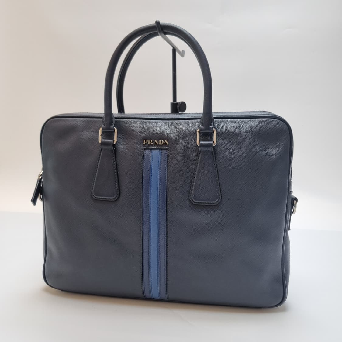 프라다 사피아노 스트라이프 브리프케이스 (남여공용,서류가방,2VE368) 상품이미지2