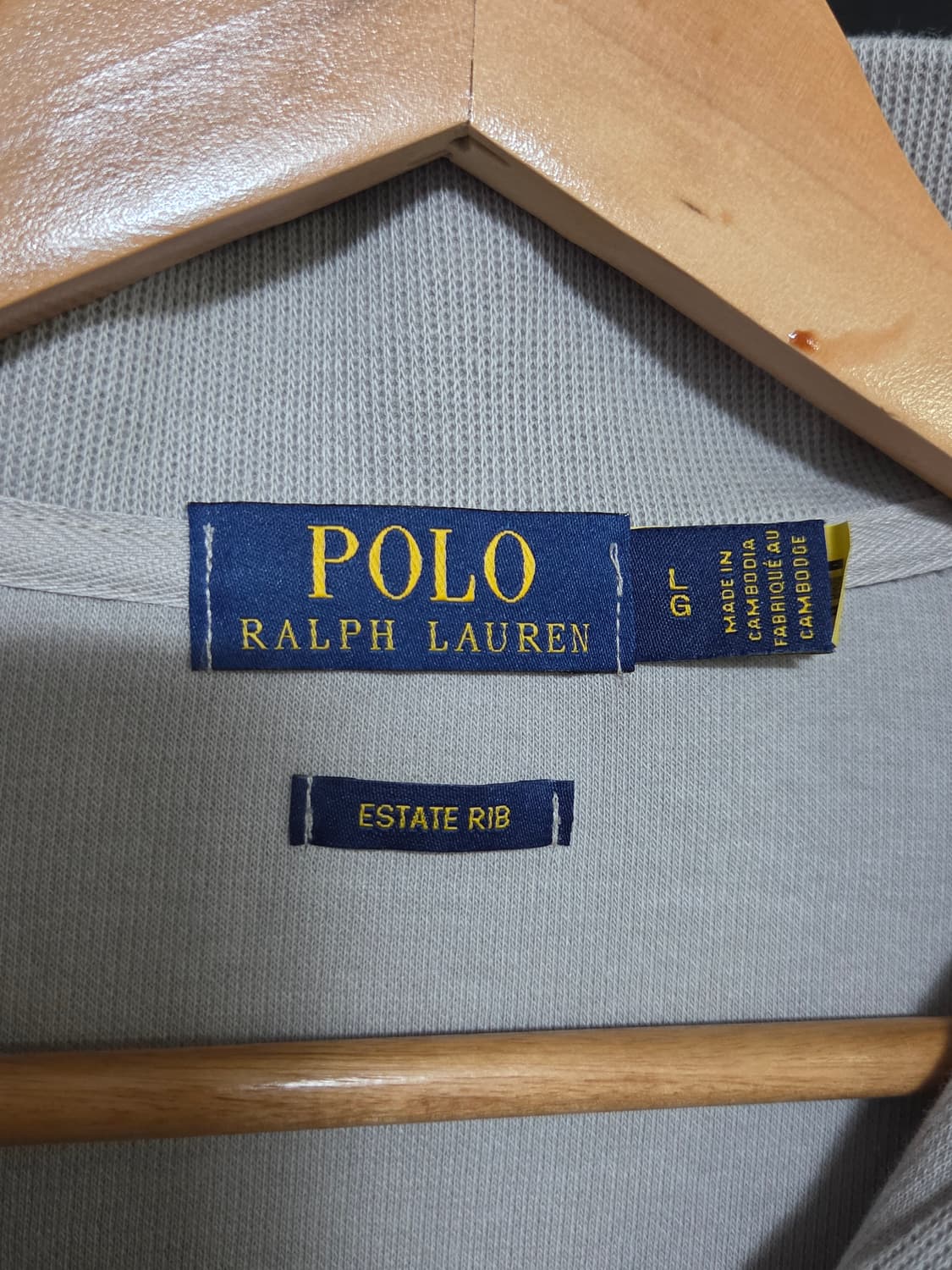 [폴로 랄프로렌] 코튼 에스테이트 립 하프집업 | 00146 상품이미지3