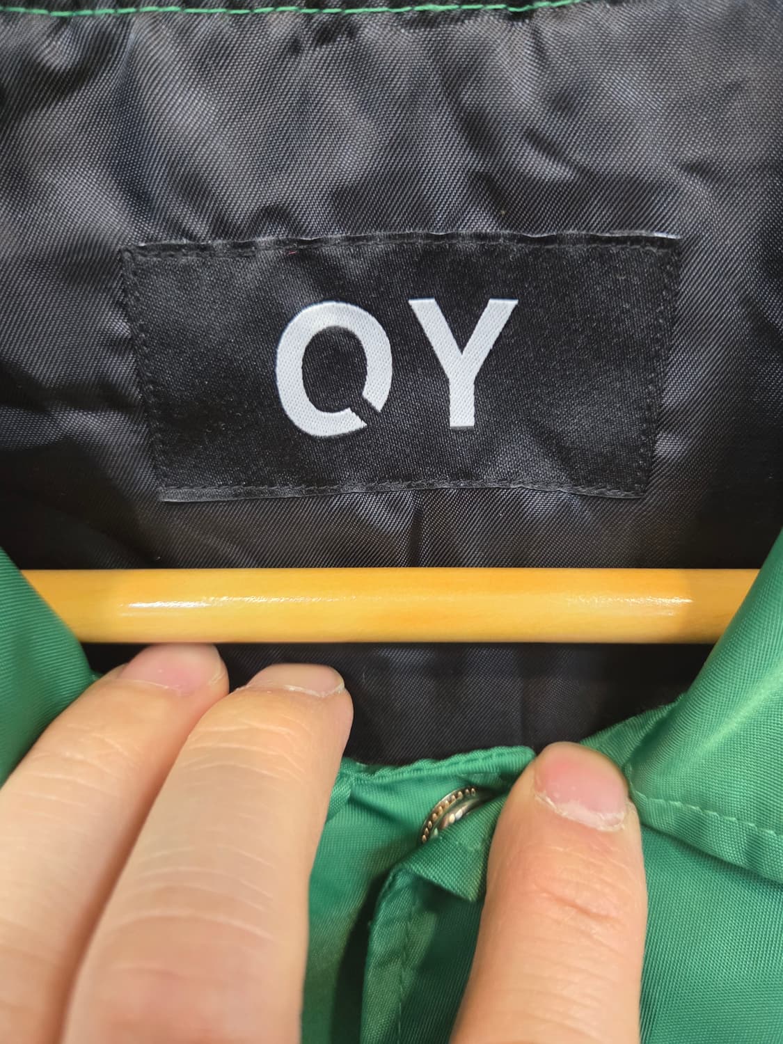 Oy 큐브 로고 바시티자켓 프리 상품이미지3