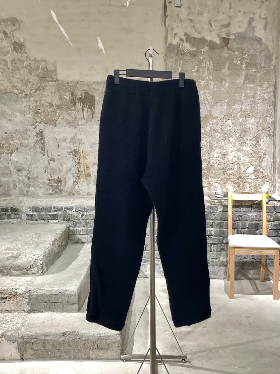 알렉산더 왕 블랙 스트링 울 팬츠 상품이미지6