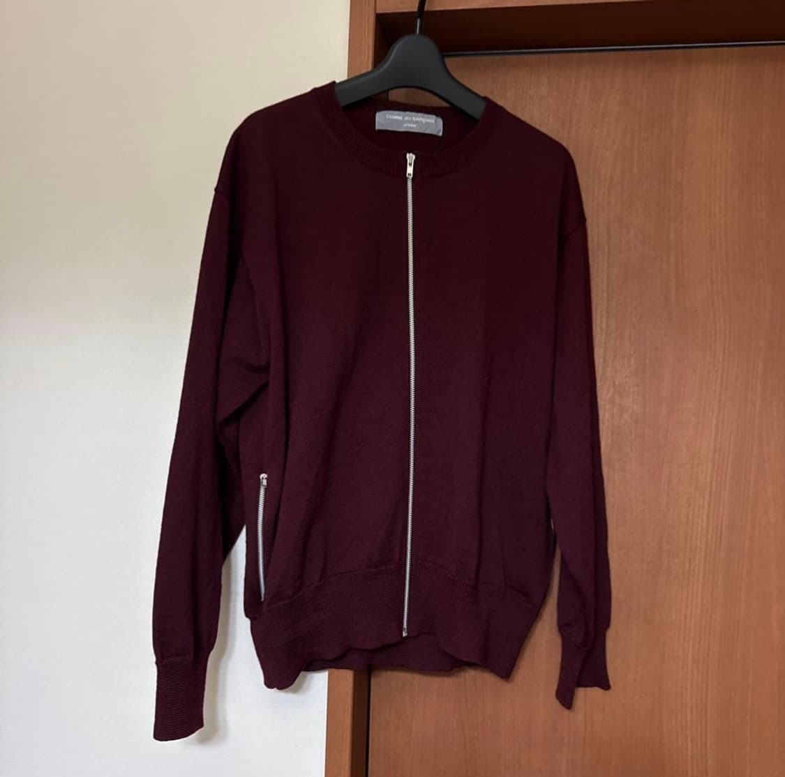 Ad 2001 꼼데가르송 옴므 다나카 옴므 니트 블루종 상품이미지1