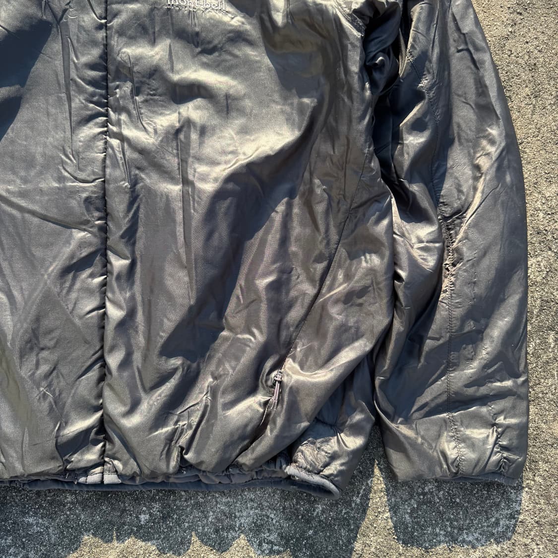 [M] Montbell 몽벨 경량 패딩 자켓 상품이미지5