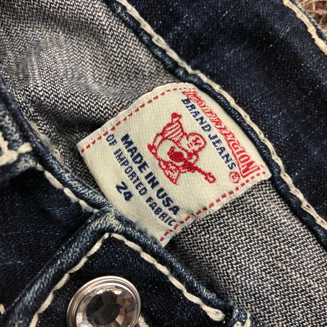 트루릴리전 Disco Joey Big T 부츠컷 플레어 데님 팬츠 상품이미지7