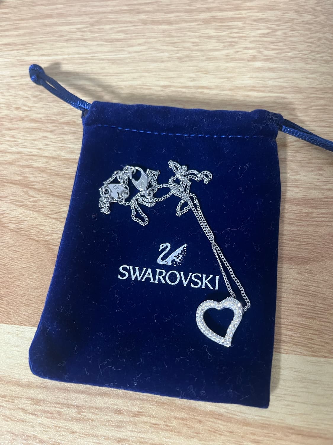 스와로브스키 하트 목걸이 상품이미지1