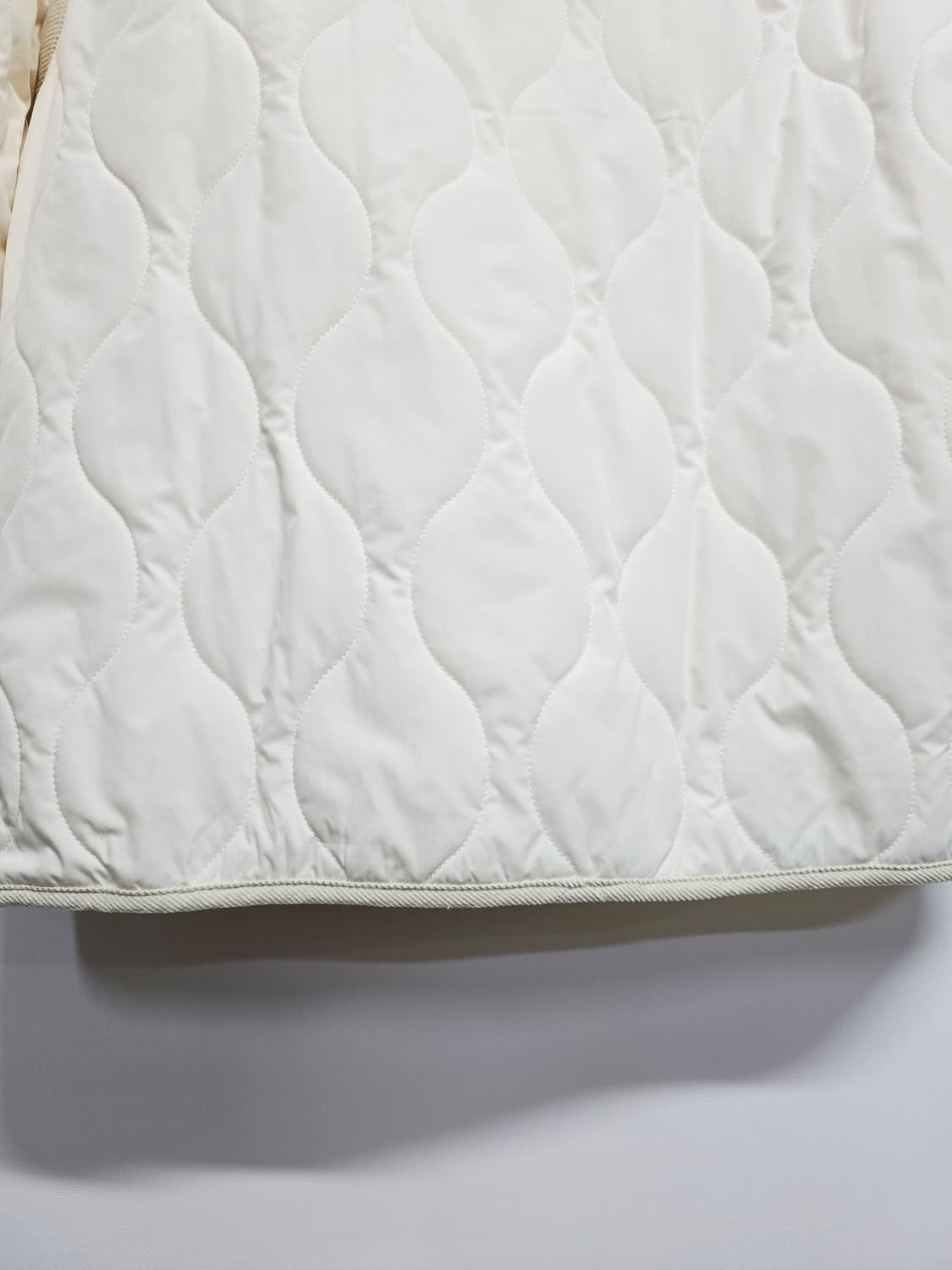 새상품 어반랩 아이보리 퀼팅 자켓 경량패딩 상품이미지7