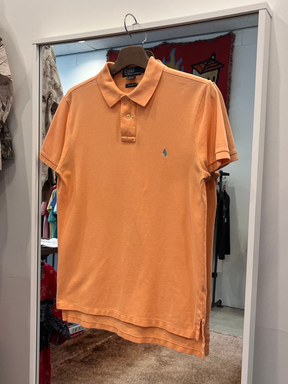 Polo RL 폴로 랄프로렌 CUSTOM FIT 카라티 pk 반팔 티셔츠 상품이미지1