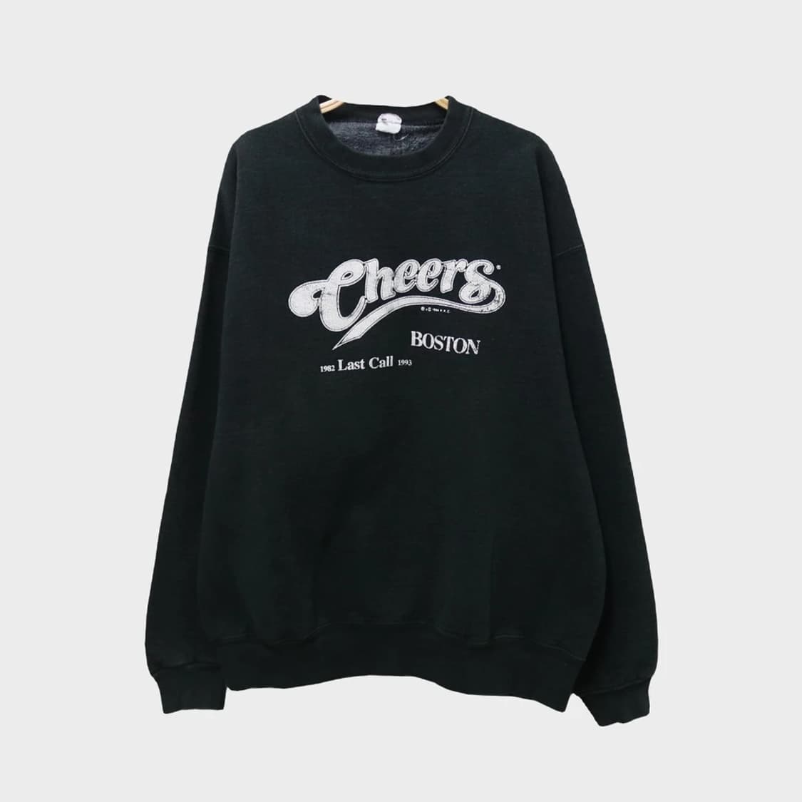 90'S CHEERS BOSTON 크랙 레터링 맨투맨 61698 상품이미지1