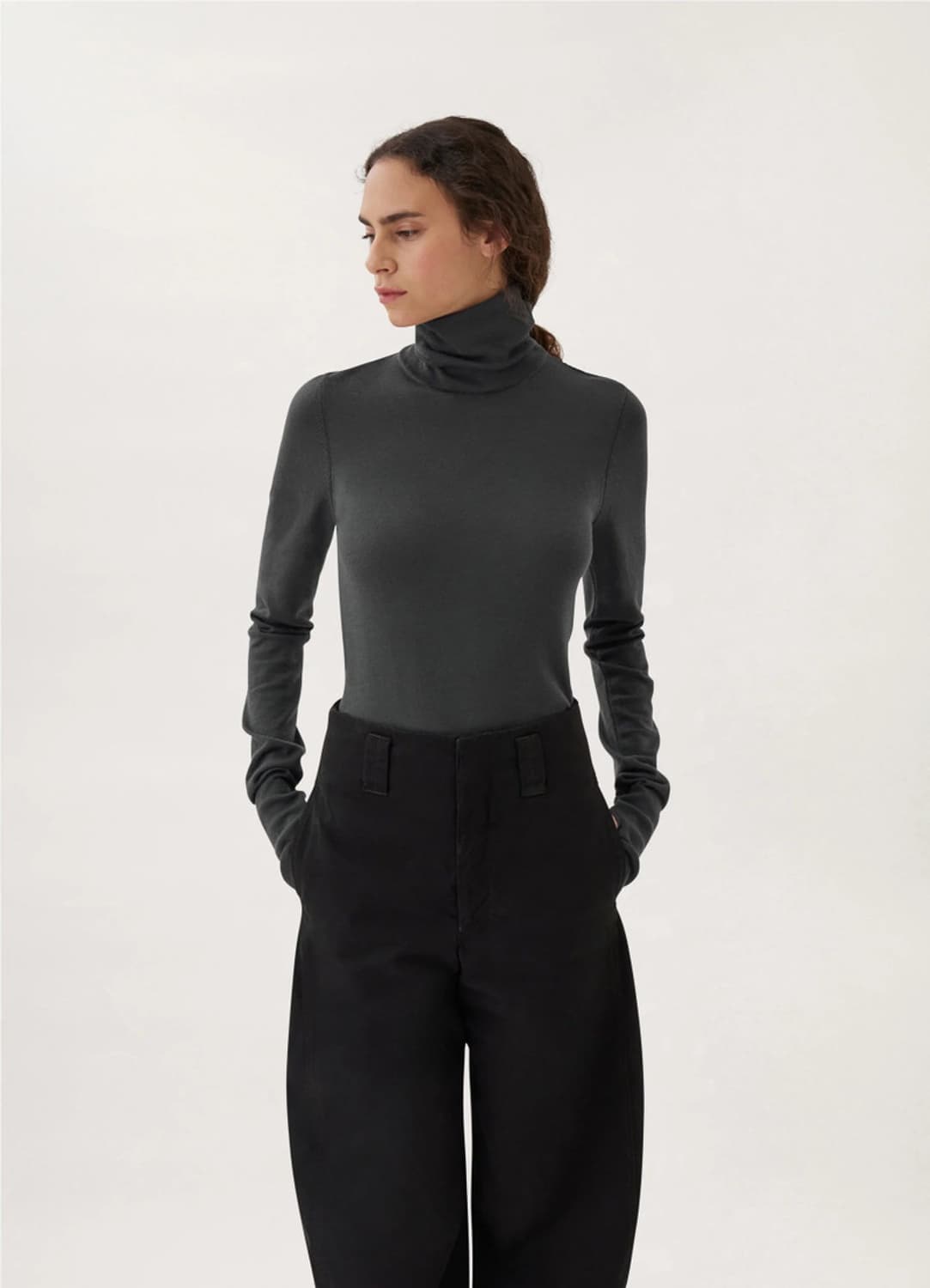 [xs]르메르 세컨드 스킨 터틀넥 롱슬리브 상품이미지7