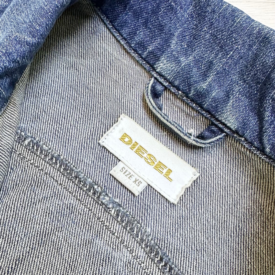 디젤 크롭 데님자켓 상품이미지6