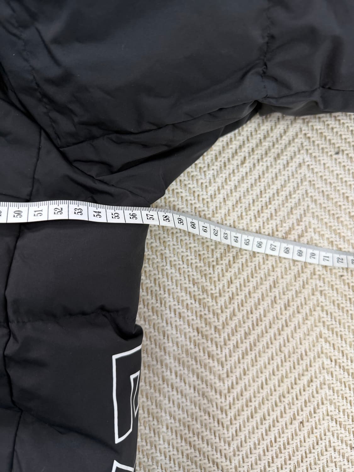 정품) 디스커버리 블랙 롱패딩 95 상품이미지9