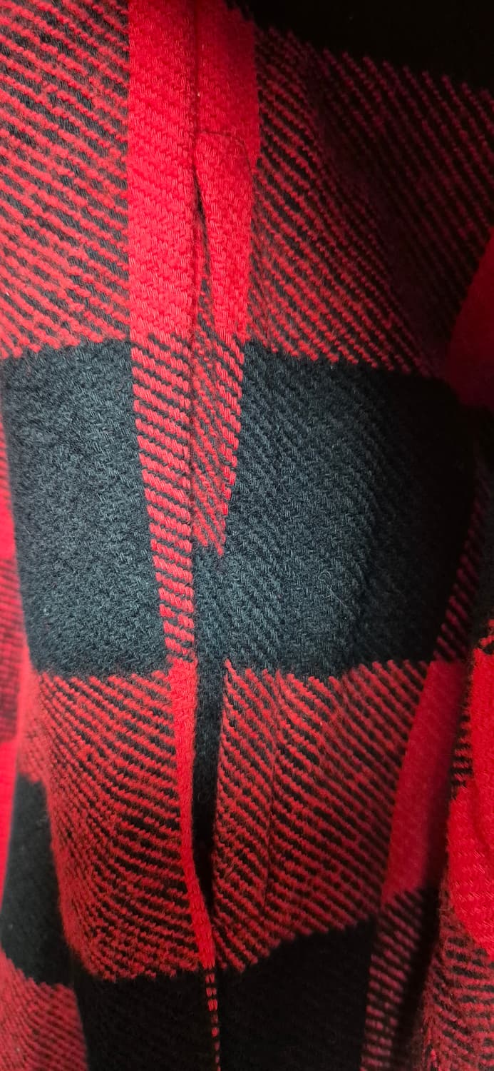 R13 체크 퀼팅코트  상품이미지9