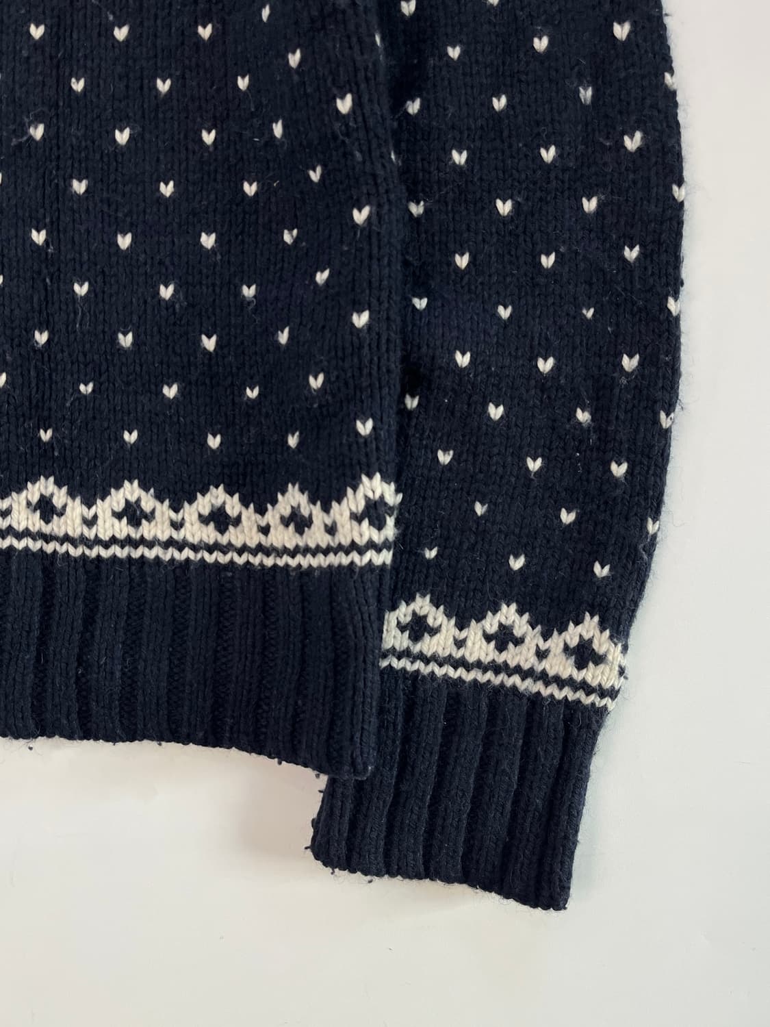 Abercrombie 아베크롬비 네이비 노르딕 니트 상품이미지4