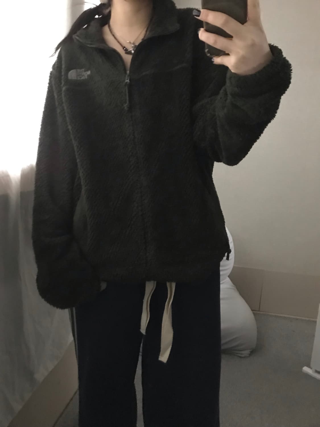 노페 카키 후리스 상품이미지8