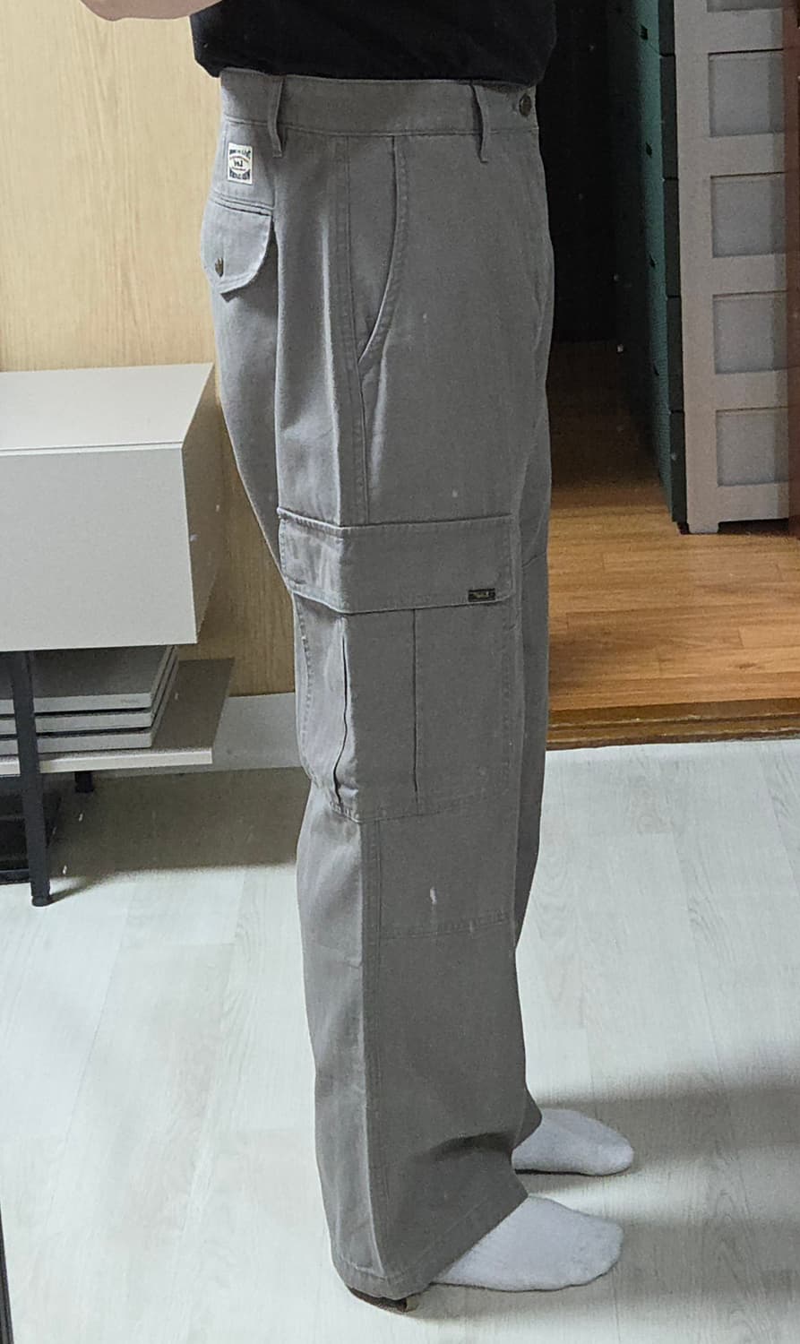 (착샷) LEE 헤링본 카고 팬츠 상품이미지10