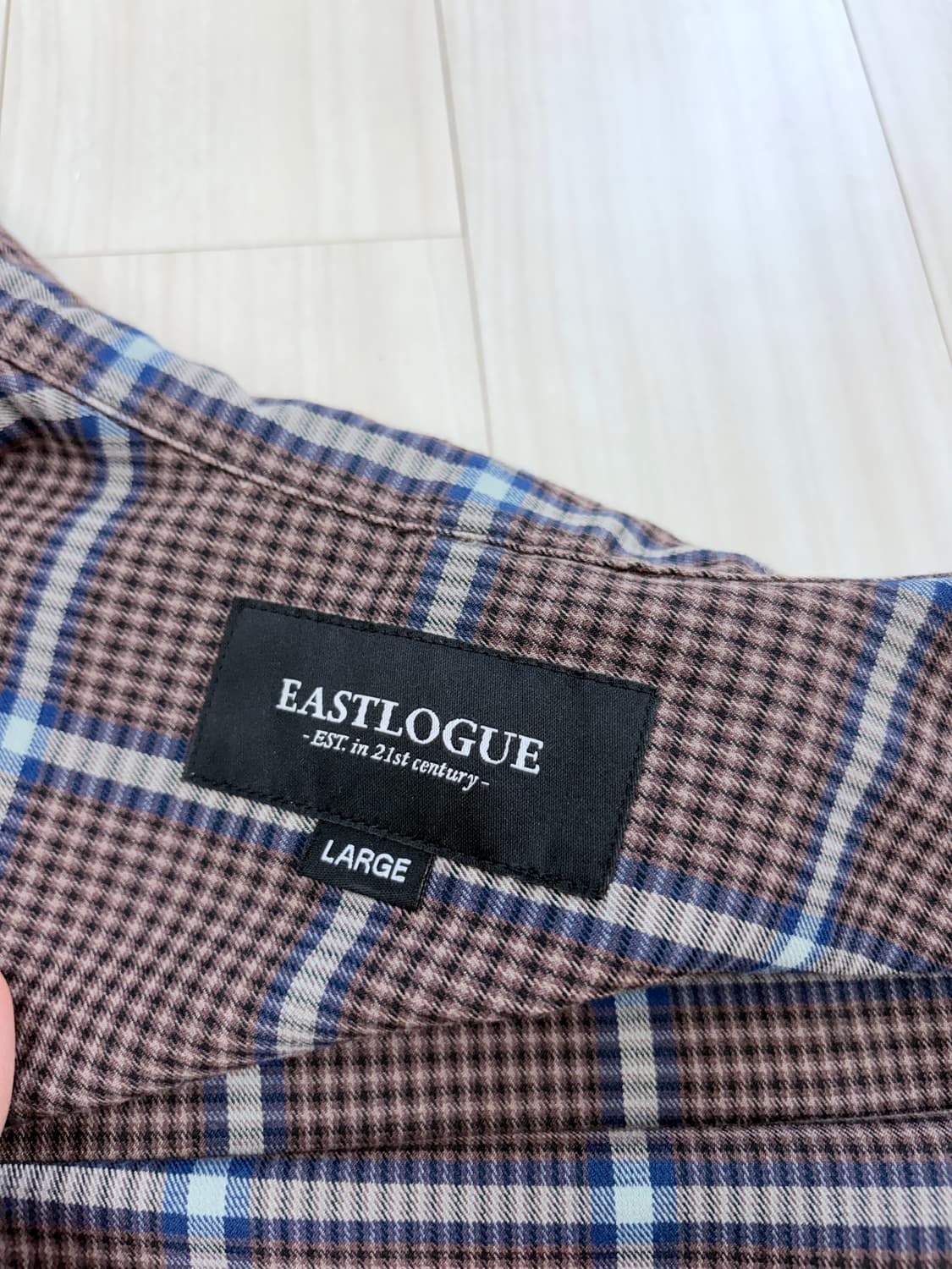 이스트로그 체크 셔츠 자켓 상품이미지3