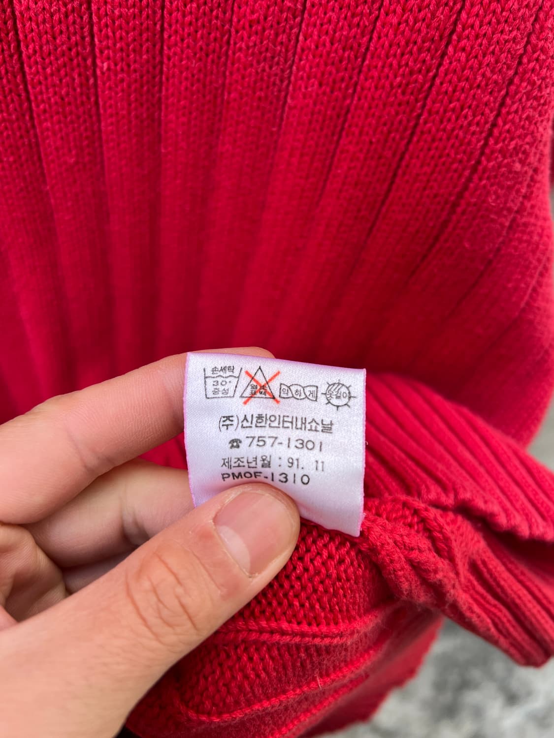 1990s POLO RALPH LAUREN SWEATER 폴로터틀넥니트 상품이미지4