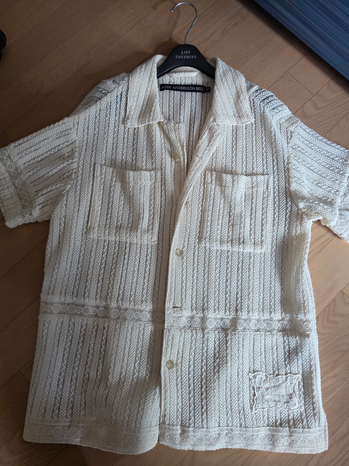 엔더슨벨 자카드 반팔셔츠 상품이미지3