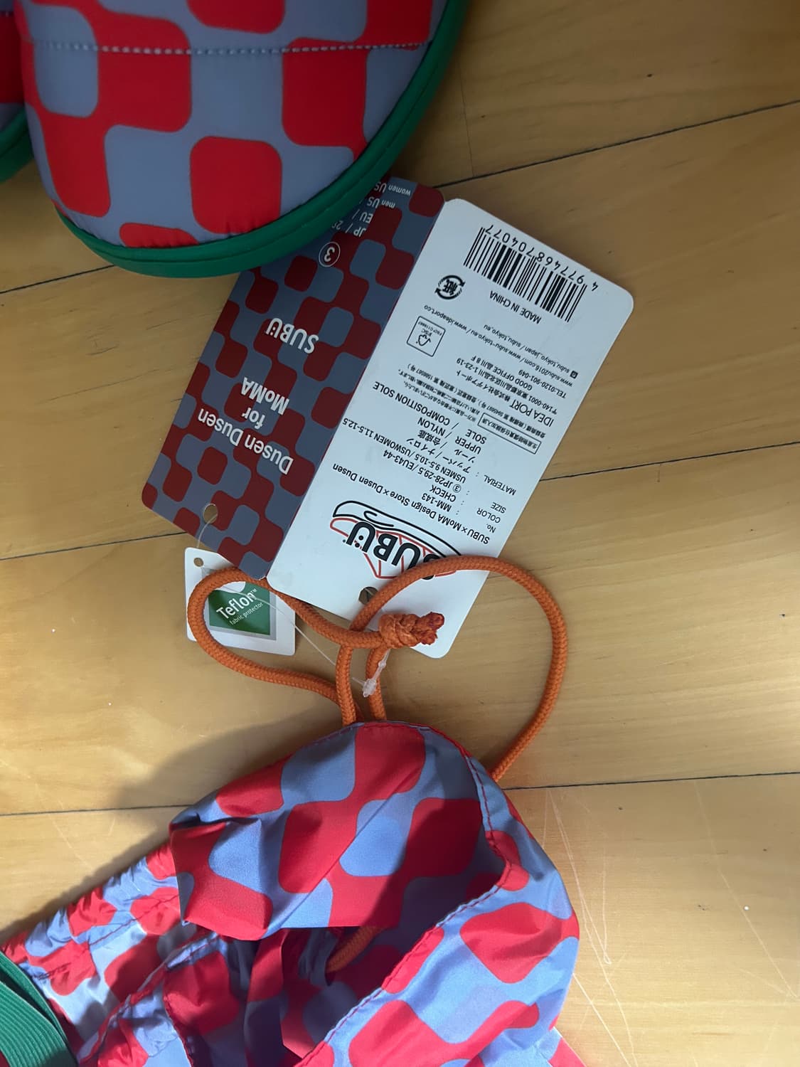 SUBU x 두센 두센 모마 콜라보 슬리퍼 상품이미지5