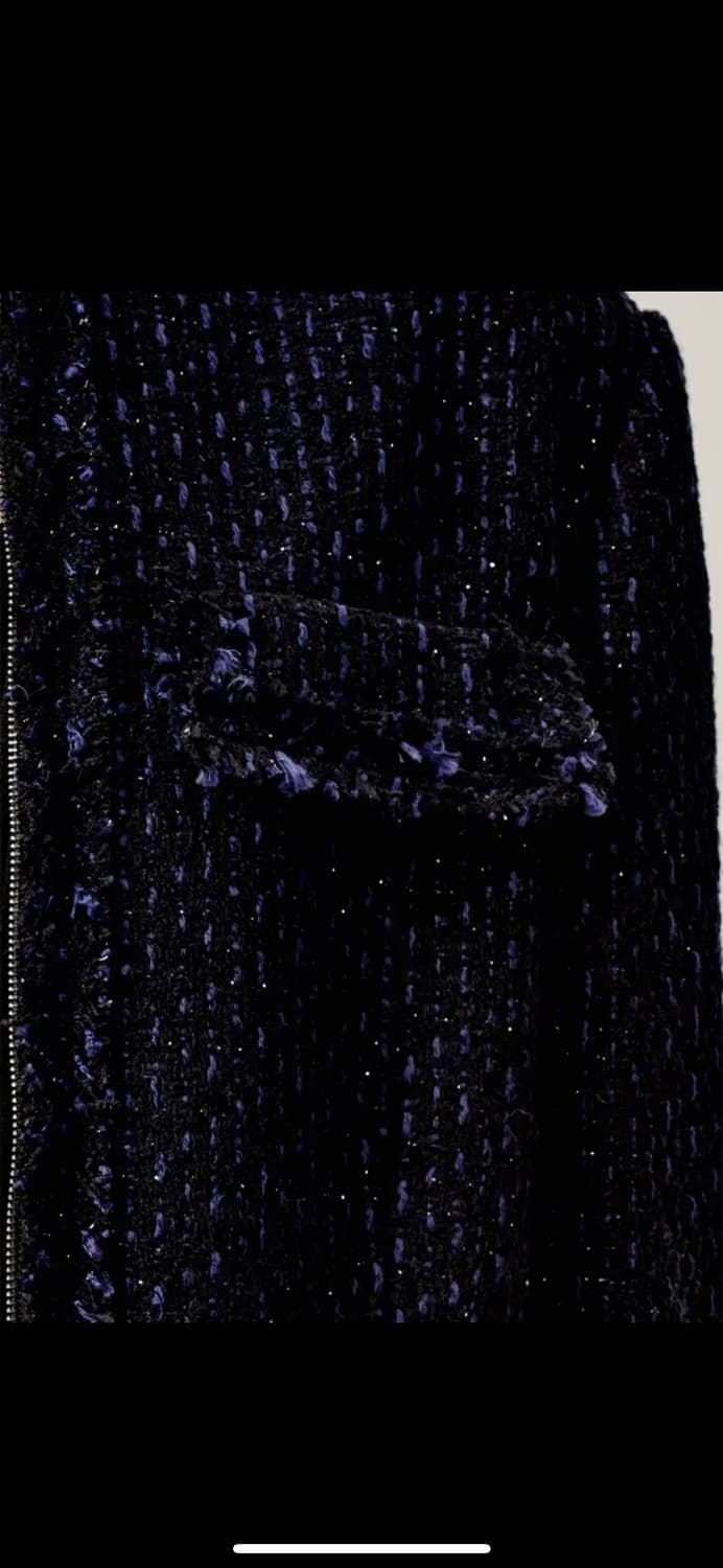 제이청 Anubis Tweed Jacket_Navy 상품이미지7