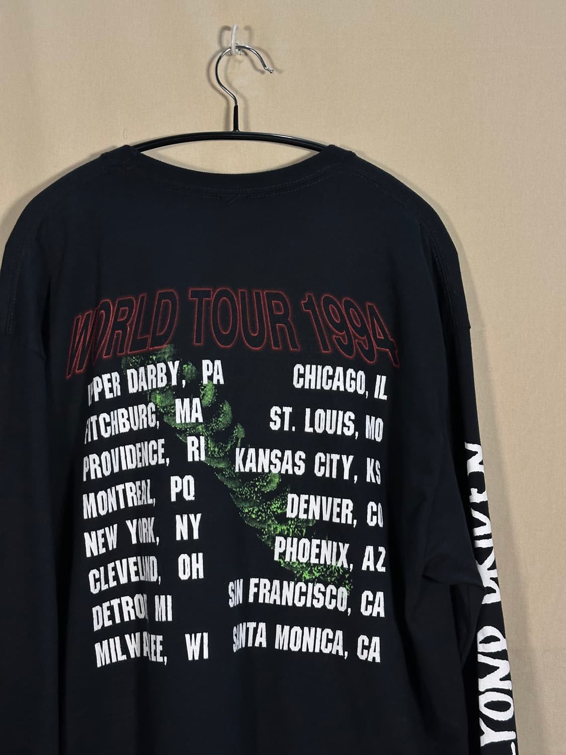판테라 1994 투어 롱슬리브 처분  상품이미지3