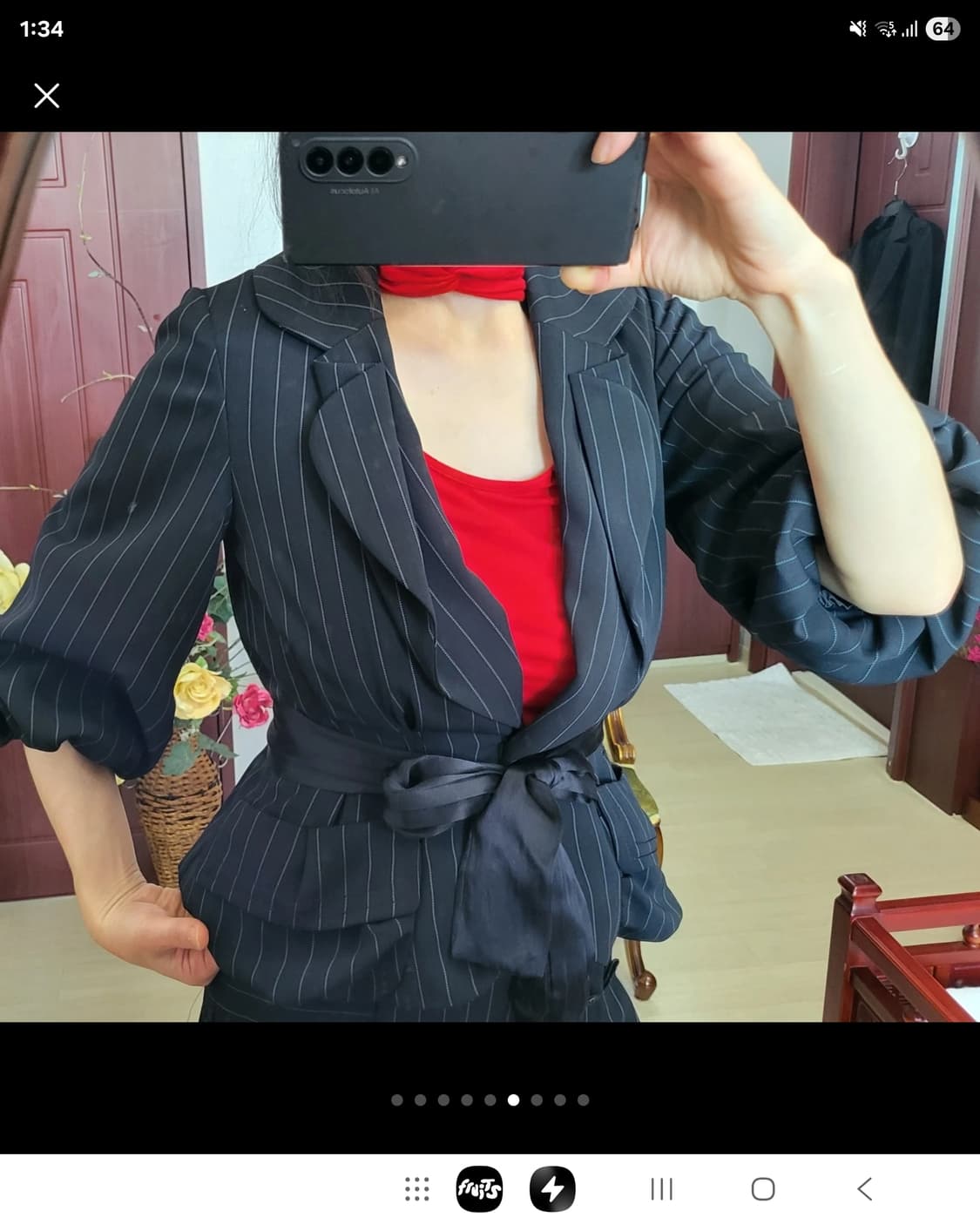 백화점구입 매긴 나잇브리지 투피스 셋업 세트 상품이미지6