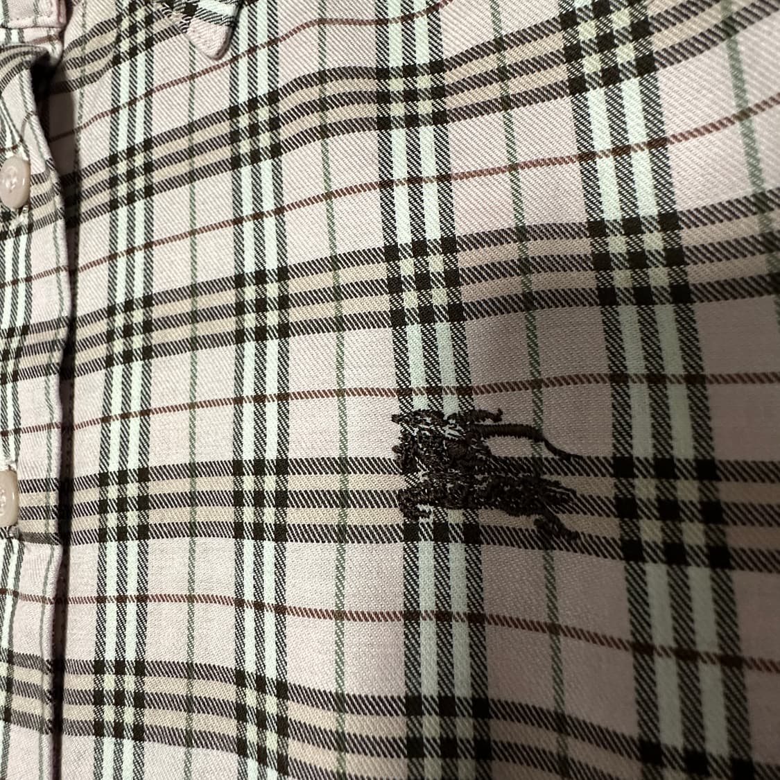 BURBERRY BLUE LABEL woman check shirt 상품이미지3