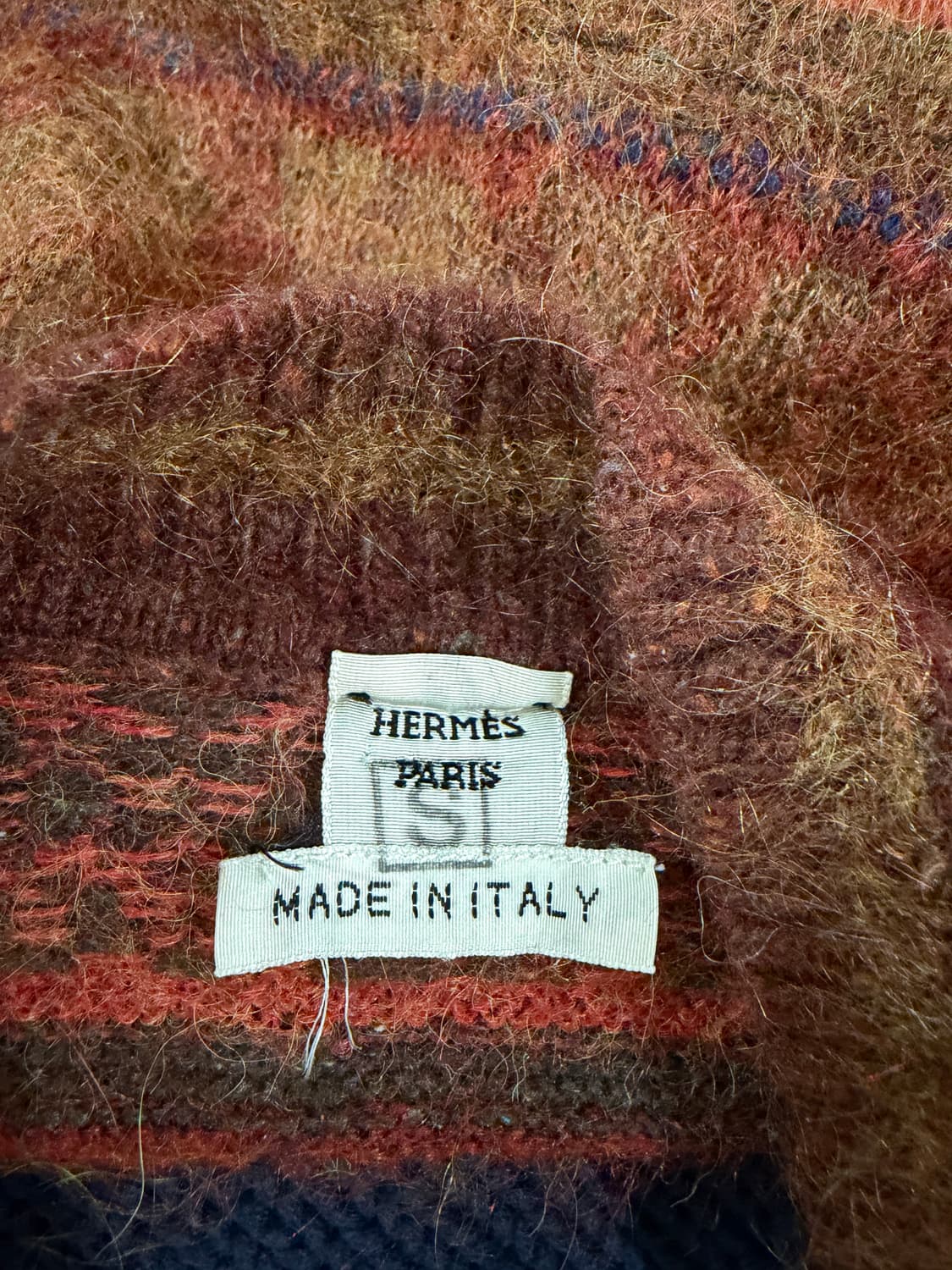 에르메스 캐시미어 니트 베스트 상품이미지5