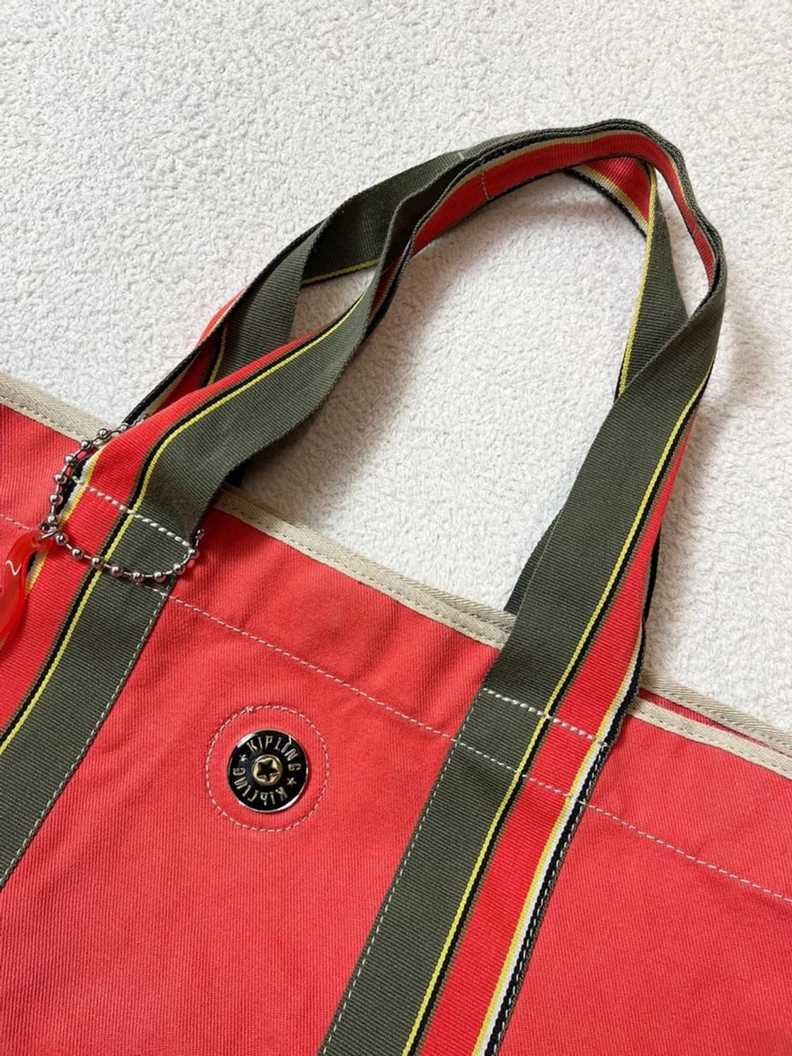 키플링 캔버스 중형 토트백 A1710 상품이미지2