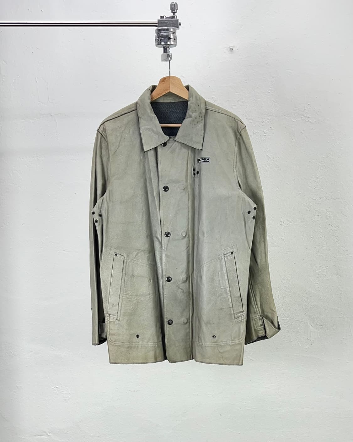 디젤 타임 트래블러스 리버시블 카라 레더 자켓 상품이미지1