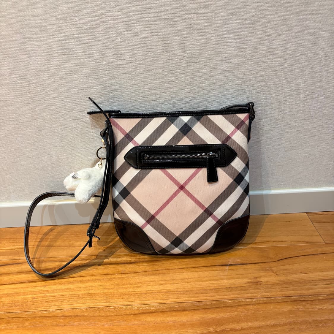 정품 버버리 노바 체크 크로스백 숄더백 상품이미지5