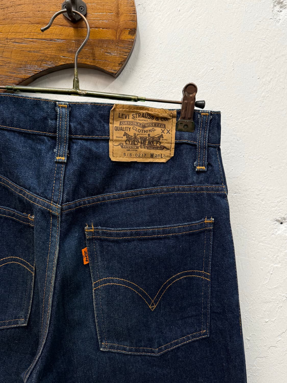 90s Levi's 515 Orange Tab Slim Straight  상품이미지3