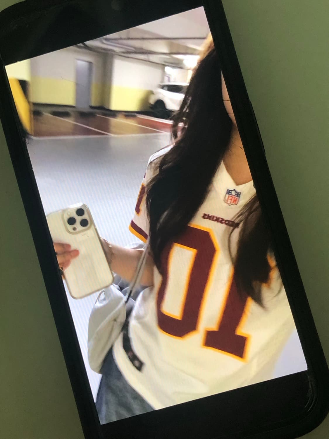 나이키 NFL 레드스킨스 유니폼 반팔져지 빈티지 상품이미지3