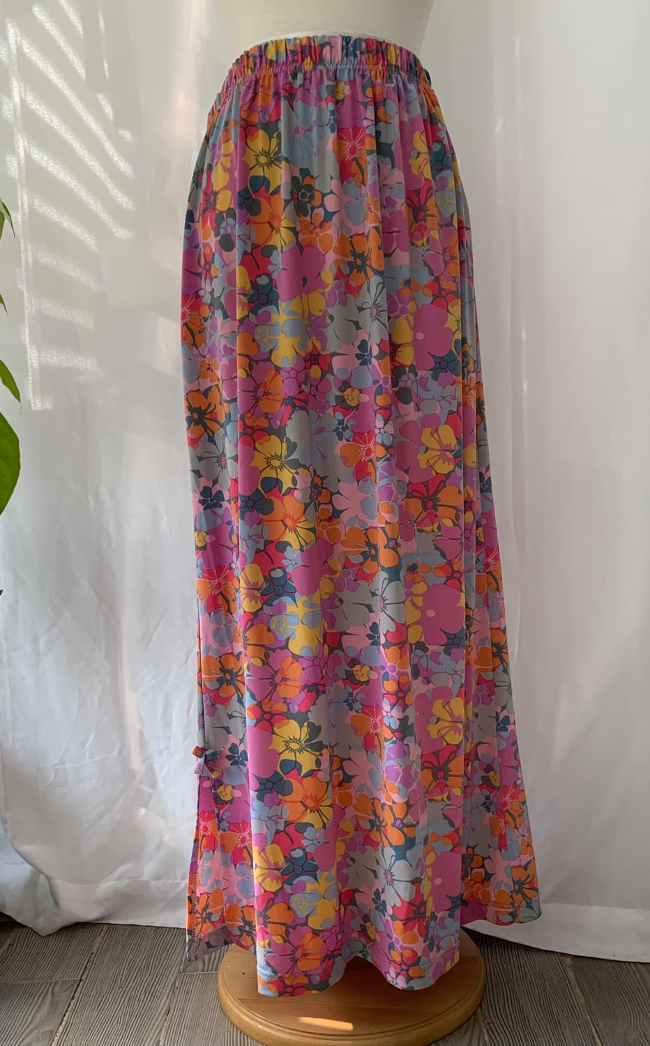 모리 플라워 패턴 스커트 상품이미지1