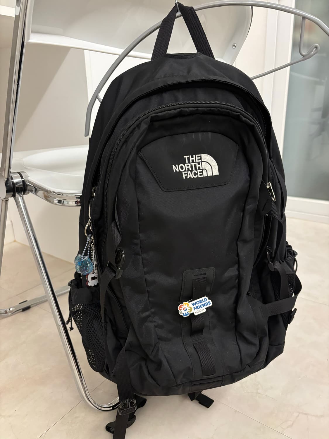 노스페이스 핫샷 백팩 블랙 상품이미지2