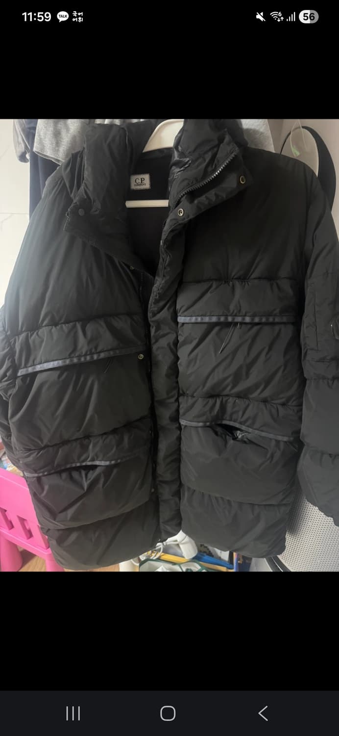 CP Company NYCRA 롱 후드 다운 XXL 상품이미지3