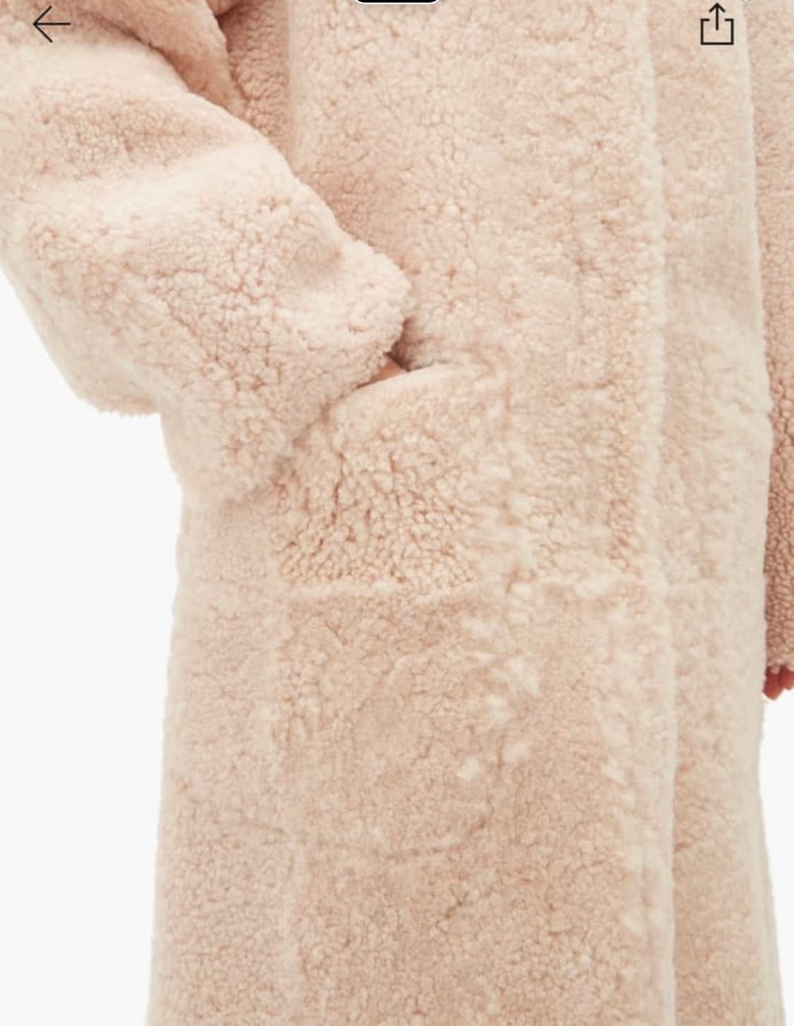 RAEY 레이 시어링  코트 (6UK) 상품이미지10