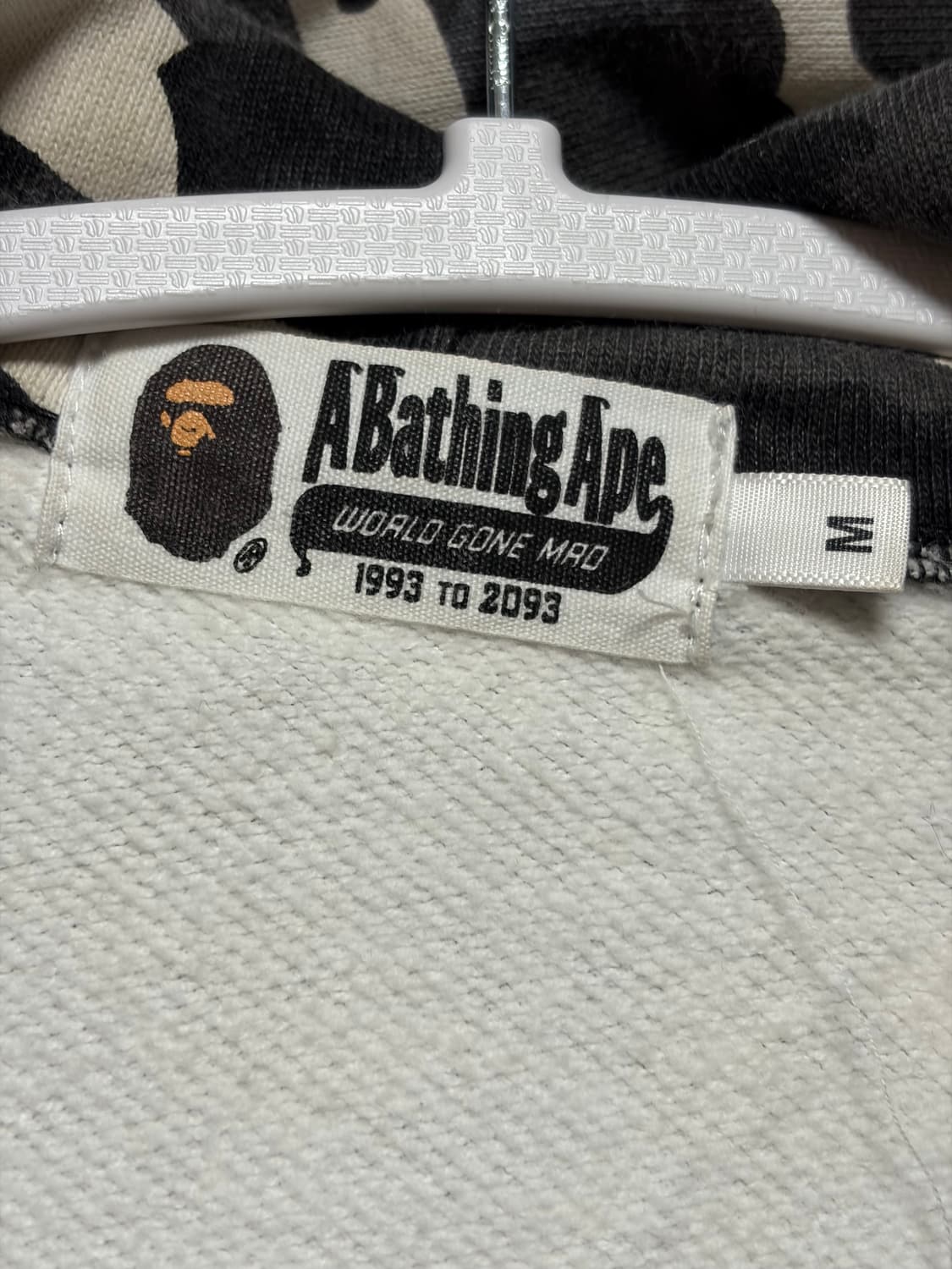 베이프 야광 샤크 후드집업 상품이미지5